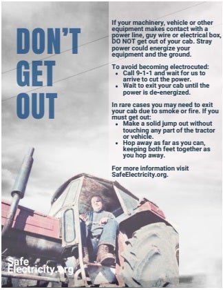 Don't get out